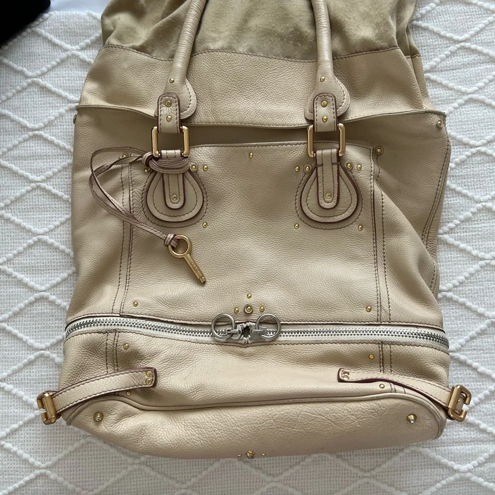Chloe Large Paddington Shopper Tote - Picture 4 of 11
